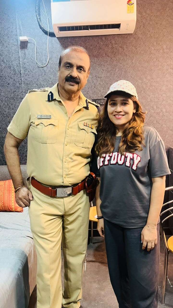 Sunita Mishra with screen artist